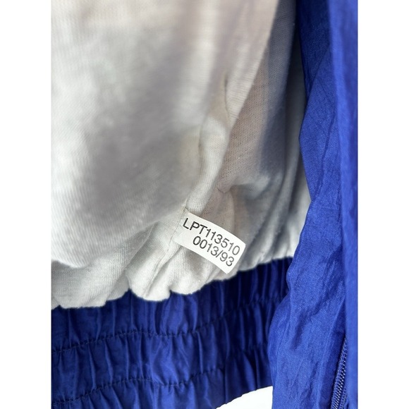 Size‎ LP Windbreaker Set. Nautical Theme 1990S. Shoulder Pads, Casual. Part - Picture 9 of 12